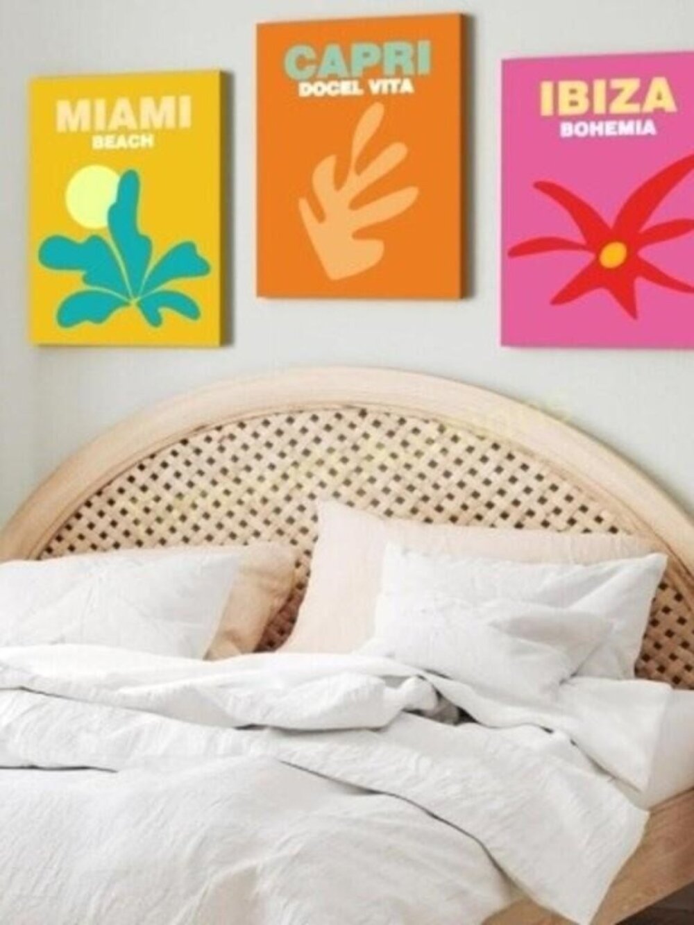 BRAND NEW Preppy Room Art Canvas Decor - 3 pieces!!